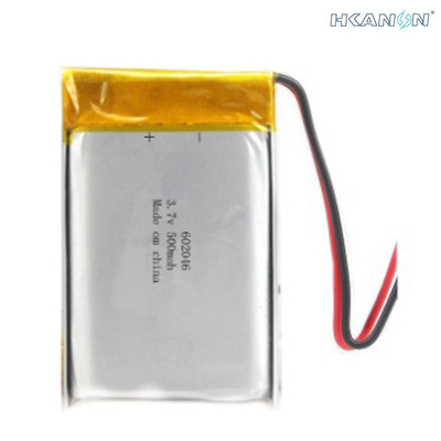 Fast Charge Capability Lifepo4 Battery Cells 304045 502248 503035 602535 3.7V 500mAh 1.85wh Lipo