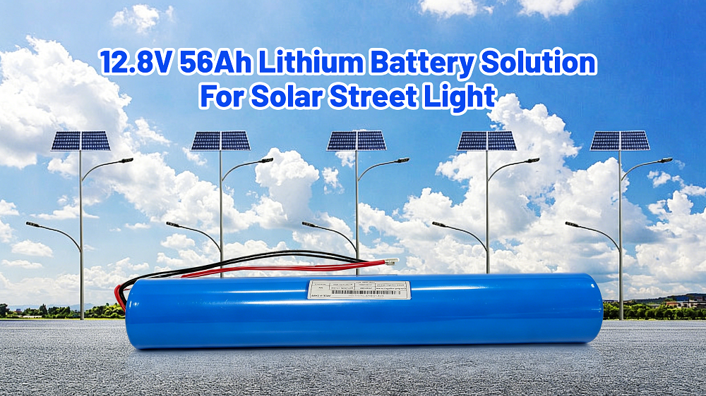 τελευταία εταιρεία περί 12.8V 56AH Lithium Battery Soution for Solar Street Light for Saudi Arabia