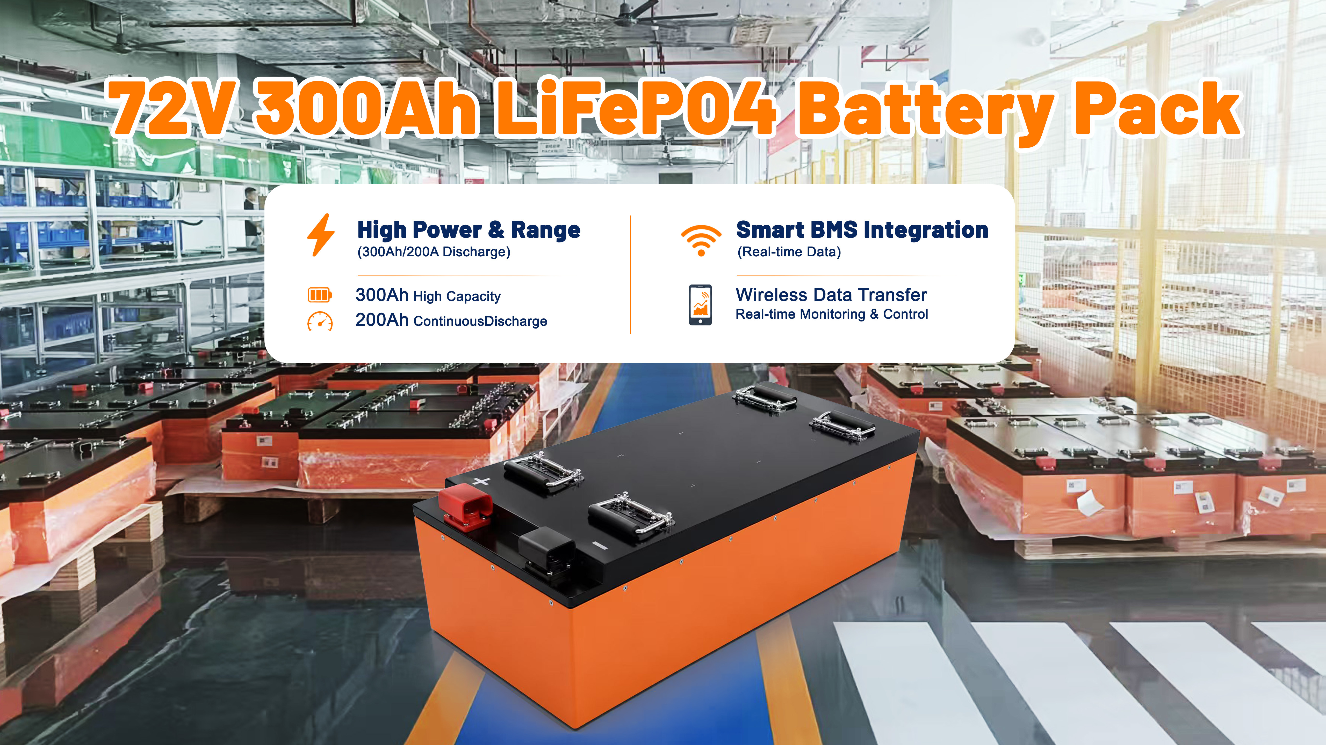 τελευταία εταιρεία περί Λύση μπαταρίας LiFePO4 72V 300Ah υψηλής απόδοσης για ηλεκτρικά οχήματα χαμηλής ταχύτητας