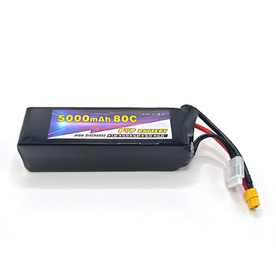 5000mAh 6S 22.2V Drone Battery with High Energy Density and Long Service Life for FPV and Agricultural Drones