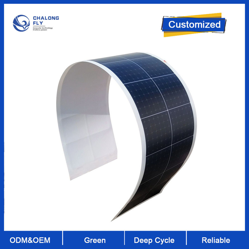 100W Flexible Monocrystalline Silicon Solar Panels For Camping Motorhome Car Boat