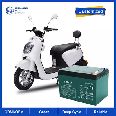 12V 24V 48V 100AH 40AH 200AH 300AH Βαθύ κύκλο OEM ODM Αποθήκευση Gel Ηλιακή μπαταρία μολύβδου για ηλεκτρονικό ποδήλατο / μοτοσυκλέτα / αναπηρική καρέκλα