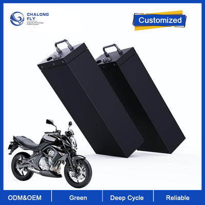 Η μπαταρία λιθίου LiFePO4 60V 72V 96V Lithium Ion Battery Pack OEM ODM 40H 60AH 80AH Ελαφριά μπαταρία ηλεκτρικού σκούτερ