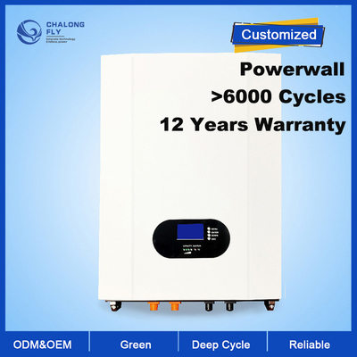OEM ODM LiFePO4 μπαταρία λιθίου τοίχος Mounted Home Backup μπαταρία πακέτο επαναφορτιζόμενο 5kwh 7kwh 10kwh μπαταρίες λιθίου πακέτα