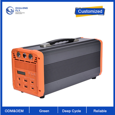 OEM ODM LiFePO4 μπαταρία λιθίου 700W-UPS εξωτερική κάμπινγκ power bank σταθμός ηλεκτρικής ενέργειας γρήγορης φόρτισης μπαταρίες λιθίου