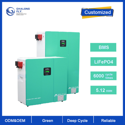Προσαρμοσμένη μπαταρία πακέτων LifePo4 24V 48V 200Ah Powerwall μπαταριών λίθιου ιονική για το ηλιακό σύστημα αποθήκευσης εγχώριας ενέργειας