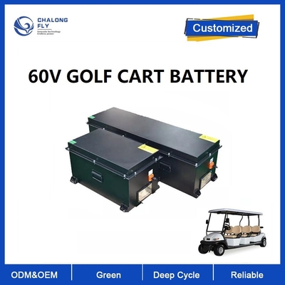 CLF OEM ODM 48V 60V 72V 80Ah 100Ah Custom Golf Cart NCM LiFePO4 Λιθιογενείς μπαταρίες με σταθερό BMS CAN IP65