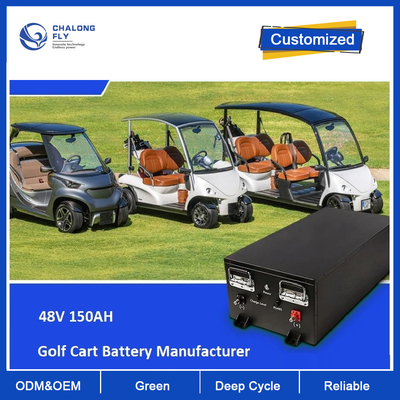 CLF OEM ODM 48V 36V 150AH LiFePO4 μπαταρίες λιθίου συσκευασίες με CAN RS485 AGV RGV Golf Cart Ρομπότ Μοτοσυκλέτες Scooter αυτοκίνητο