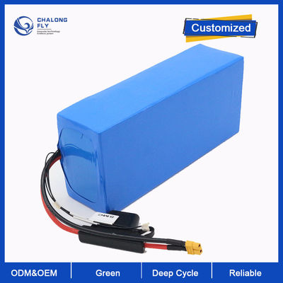 Μπαταρία 24V 36V 48V 52V 60V 30AH 50AH 100AH 1000W 1500W λίθιου μηχανικών δίκυκλων LiFePO4 ε-ποδηλάτων