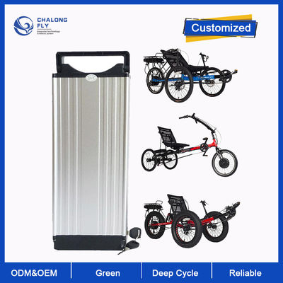 LiFePO4 ξαπλωμένα ηλεκτρικά Trike μπαταριών λίθιου συνήθειας 24V 36V 48V πακέτα μπαταριών μπαταριών 20AH-120AH ηλεκτρικά τρίκυκλα