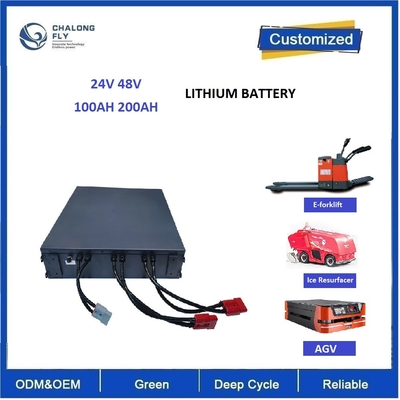 Ηλεκτρικό φορτηγό Lifepo4 Lithium Battery Packs OEM 48V 200Ah 300Ah 50Ah Για AGV