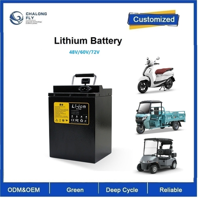 CLF OEM ODM 48V 60V 72V Συσκευές μπαταριών ιόντων λιθίου LiFePO4 για ηλεκτρικό σκούτερ Μοτοσυκλέτα Τρικυκλώματα Αυτοκίνητο Γκολφ αυτοκίνητο
