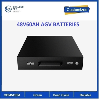 CLF Ηλεκτρικό φορτηγό AGV Φορέας LiFepo4 EV Λιθίου Συσκευές μπαταριών OEM ODM 24V 48V 60Ah RS485 επικοινωνία