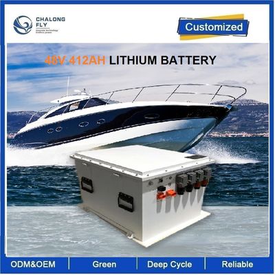 OEM ODM LiFePO4 υψηλής τάσης μπαταρία λιθίου πλοίων 48v 412ah 21kwh IP67 αδιάβροχο με υγρή ψύξη για ναυτικά
