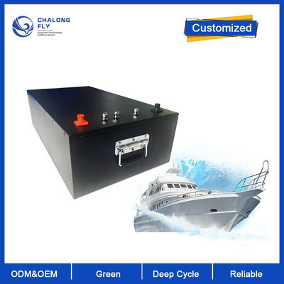 OEM ODM 96V 300Ah LiFePO4 Marine Lithium Battery Pack με IP67 Αδιάβροχη και 29.18KWh Ενέργειας για Ηλεκτρικές Βάρκες