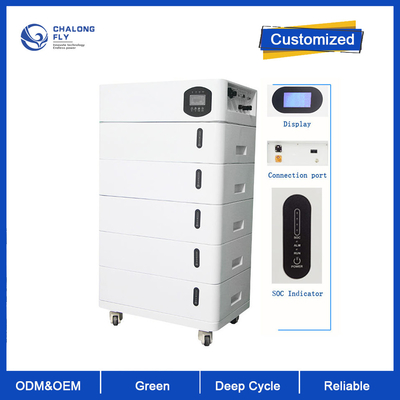 CLF SMS 51.2V 15kWh Ηλιακή μπαταρία λιθίου 48V 51.2V 280Ah 300Ah 314Ah 15kwh Ηλιακό σύστημα φορητή μπαταρία LiFePO4
