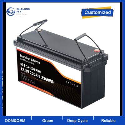 Συσκευή μπαταρίας ιόντων λιθίου 12V 200Ah Αντικατάσταση μπαταρίας μολύβδου οξέος Χονδρική OEM Μπαταρία μολύβδου-οξέος σε Lifepo4 Απόθεμα ΕΕ