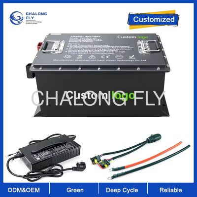 OEM ODM LiFePO4 MAX BMS 200A μπαταρία καρότσι γκολφ Ηλεκτρικές μπαταρίες ιόντων λιθίου Μεγάλη χωρητικότητα 51.2v 105ah