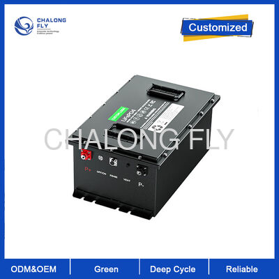 Μπαταρία γκολφ 48V 100Ah LiFePO4 με 4000+ κύκλους και ενσωματωμένο BMS 200A για καθολική εφαρμογή