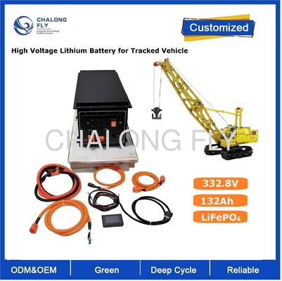 CLF OEM High Voltage Lithium Battery Pack 332.8V 132Ah Σύστημα μπαταριών LiFePO4 για οχήματα κατασκευής