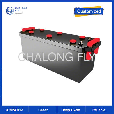12V 400Ah μπαταρία LiFePO4 με 5000 βαθιούς κύκλους, 200A συνεχές ρεύμα και ελαφρύ σχεδιασμό για RVs & Campers