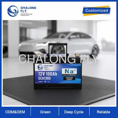 Μπαταρία εκκίνησης 12V 100Ah Ιοντονατρίου Έως 1300 CCA για Φορτηγά και Σκάφη