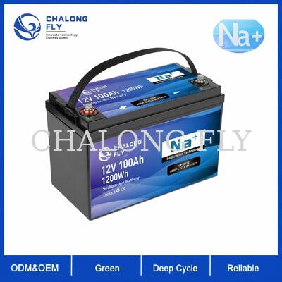 12V 100Ah χαμηλής θερμοκρασίας μπαταρία βαθέος κύκλου ιόντων νατρίου για χειμερινό τροχόσπιτο και εκτός δικτύου