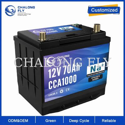 Μπαταρία αυτοκινήτου 12V 70Ah 1000CCA Ιοντονατρίου για επιβατικά αυτοκίνητα και αστικούς στόλους