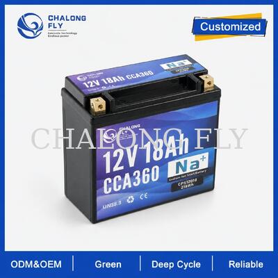 Μπαταρία Εκκίνησης Μοτοσικλέτας 12V 18Ah 360CCA Ιοντονατρίου για Τουρισμό και Ψυχρά Κλίματα
